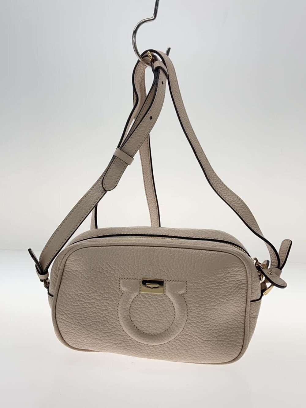 Salvatore Ferragamo Shoulder Bag Leather Pink